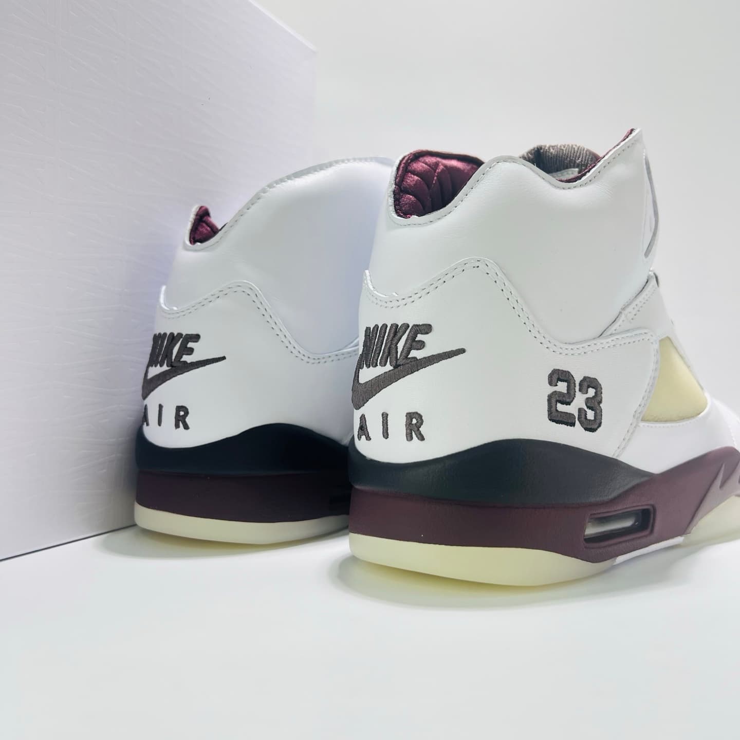 A Ma Manière x Air Jordan 5 Retro "Burgundy Crush" image 8