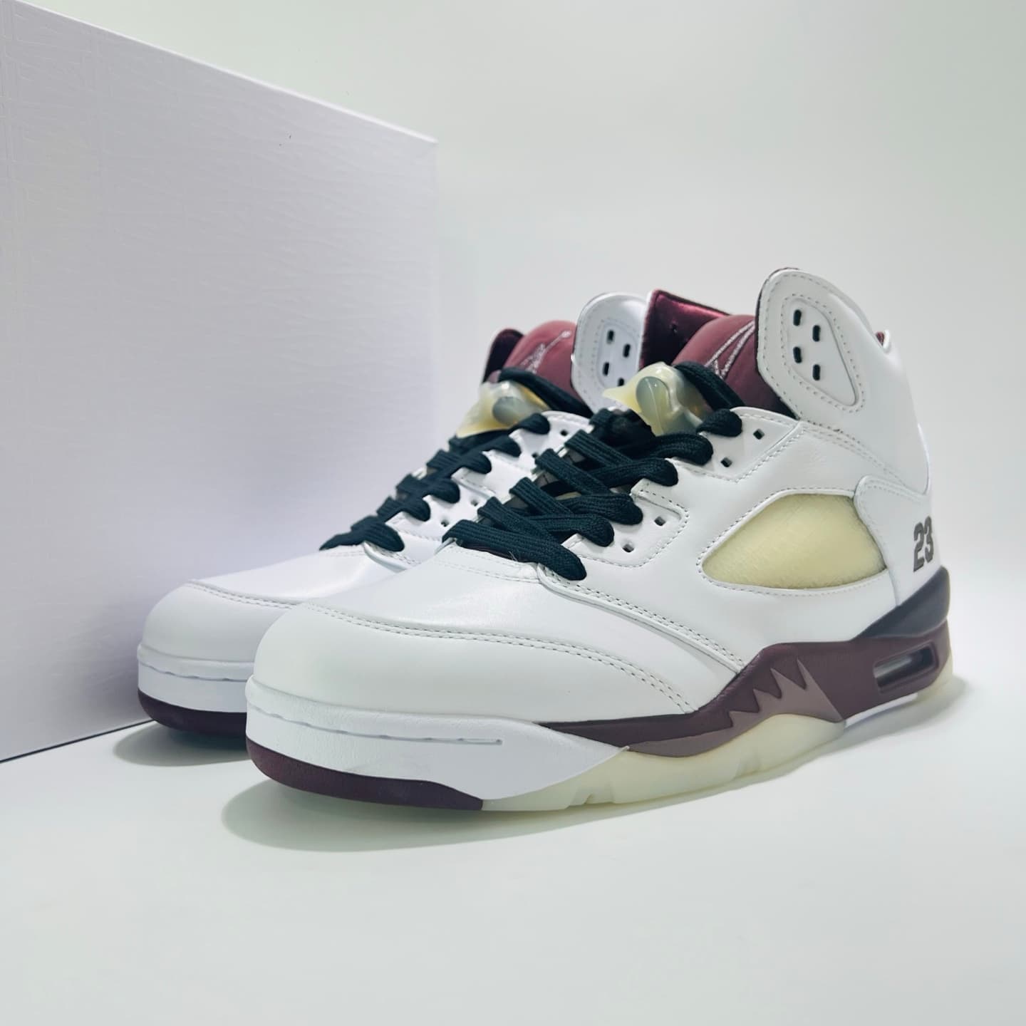 A Ma Manière x Air Jordan 5 Retro "Burgundy Crush" image 9