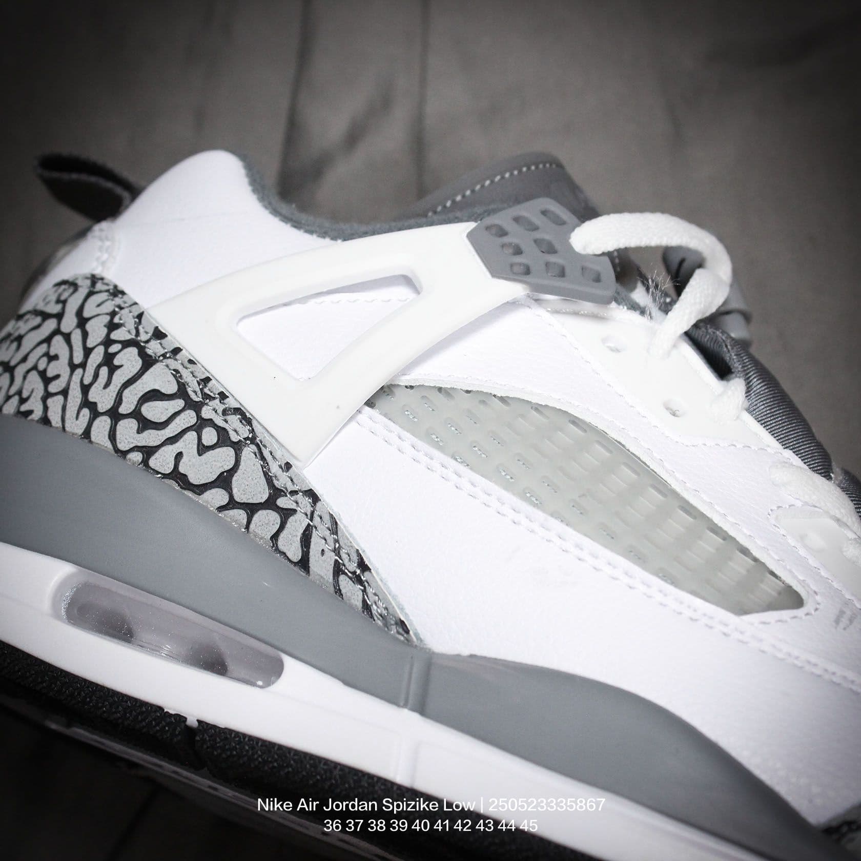 Jordan Spizike Low Retro "White" – Men's Low-Top Lifestyle Sneakers image 6