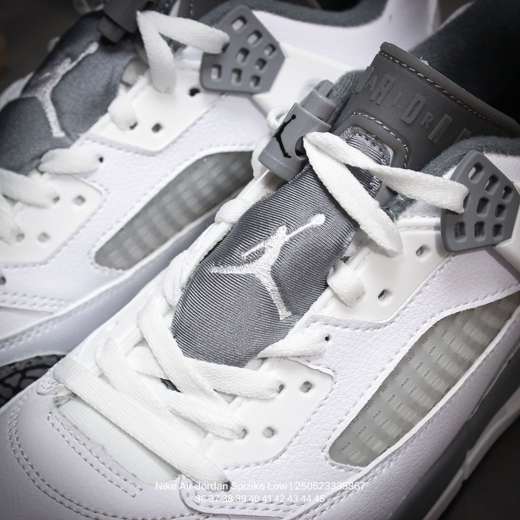 Jordan Spizike Low Retro "White" – Men's Low-Top Lifestyle Sneakers image 7