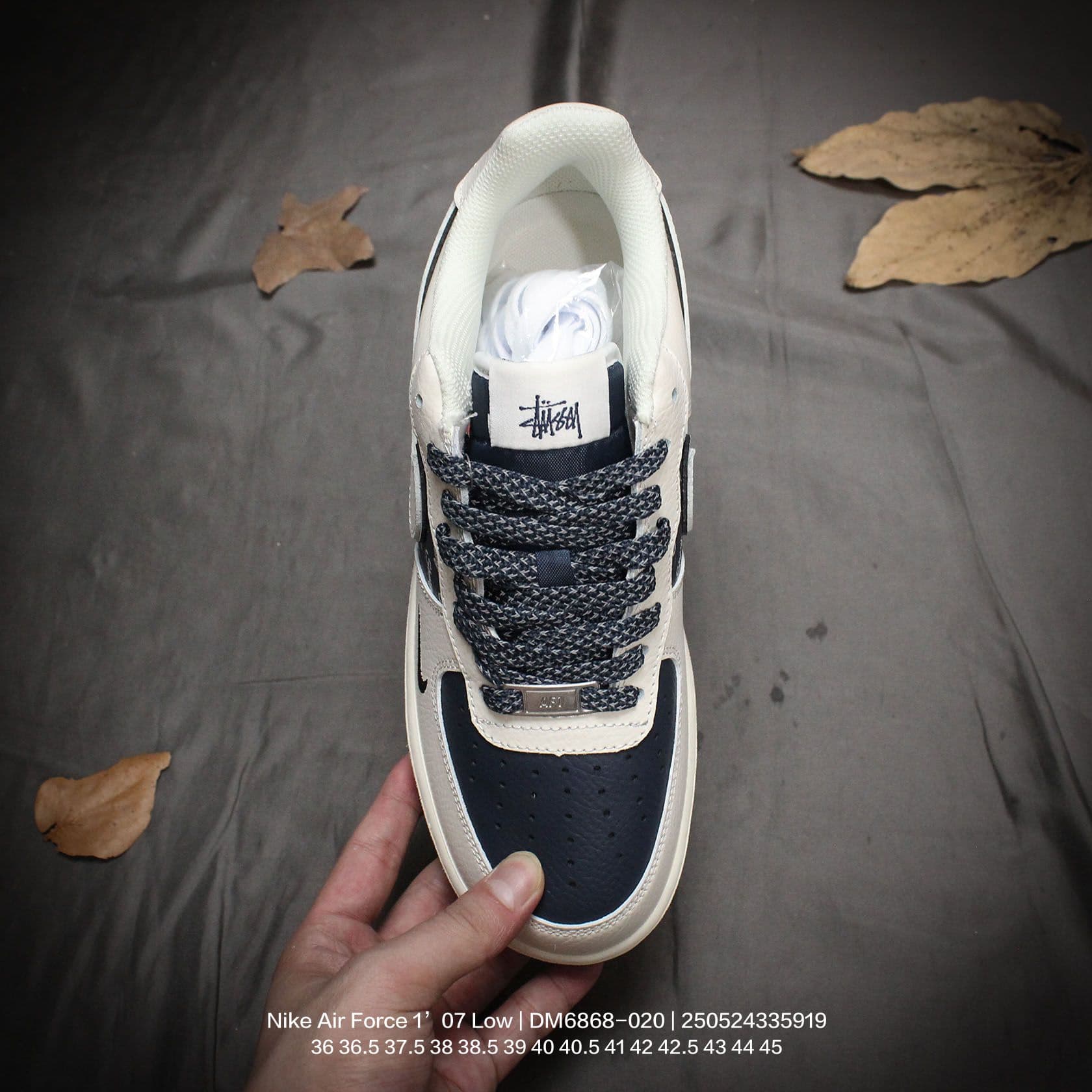 YupooPA Shoes: Nike AF1 x The North Face - Premium Leather TNF Collab👟 image 2