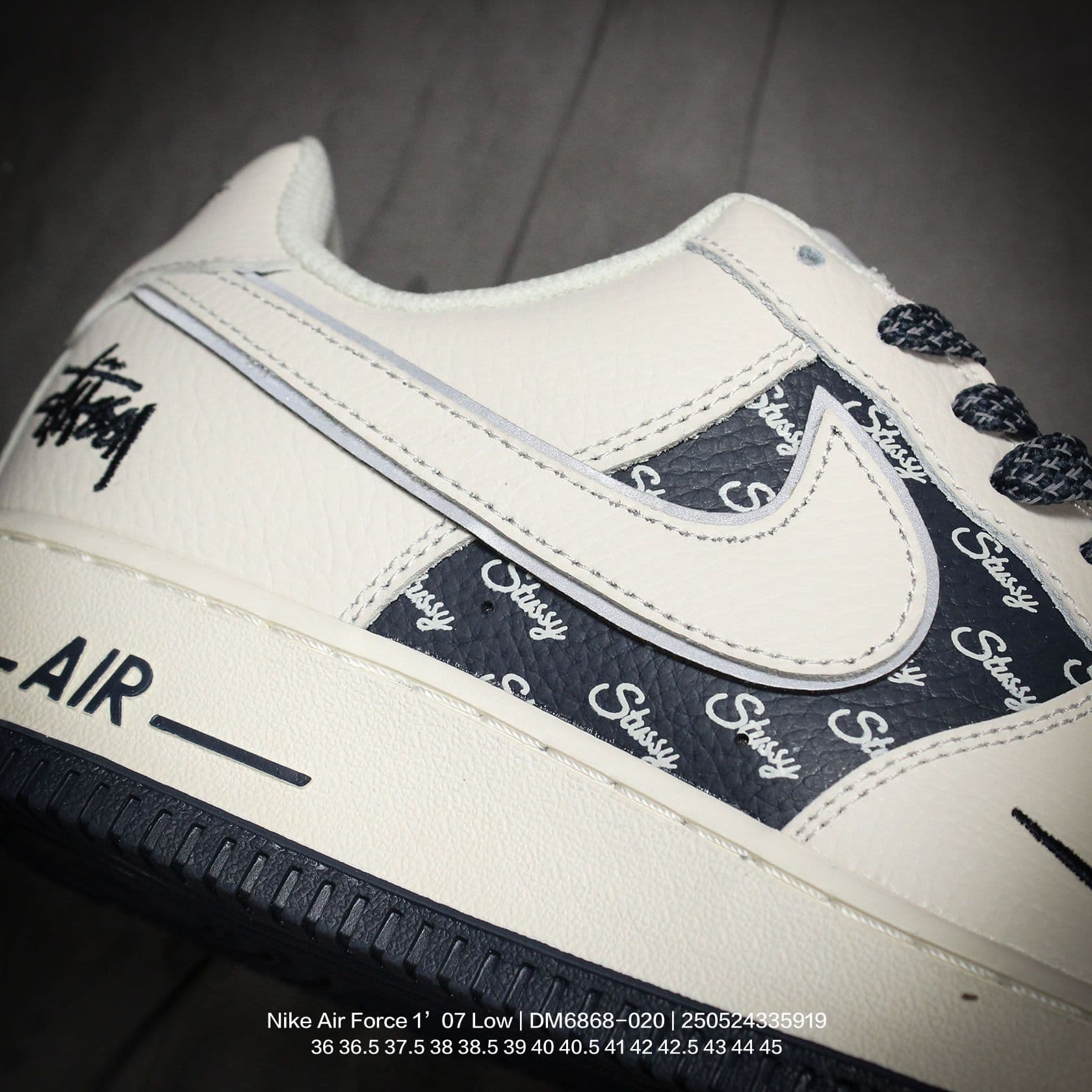 YupooPA Shoes: Nike AF1 x The North Face - Premium Leather TNF Collab👟 image 6