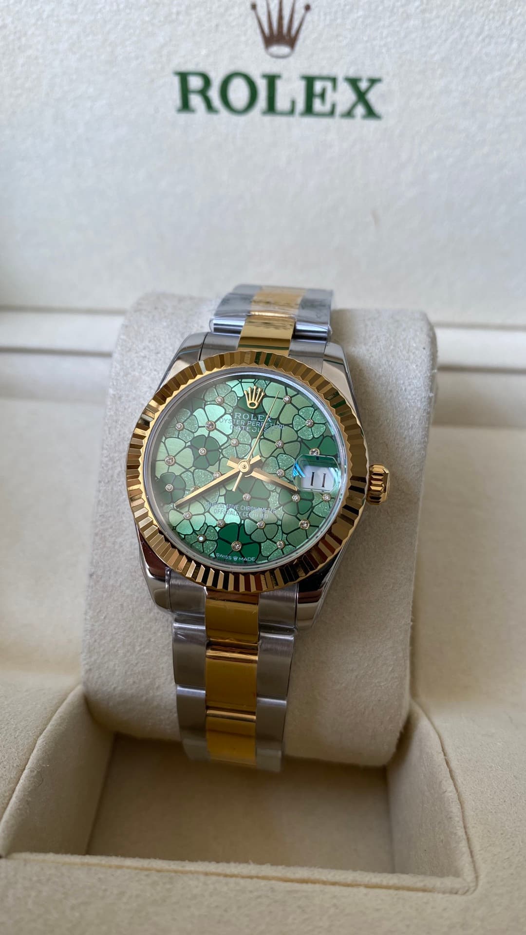 YupooPA Watch: Rolex Datejust 31mm Floral Dial - Swiss SW200/2824 image 3