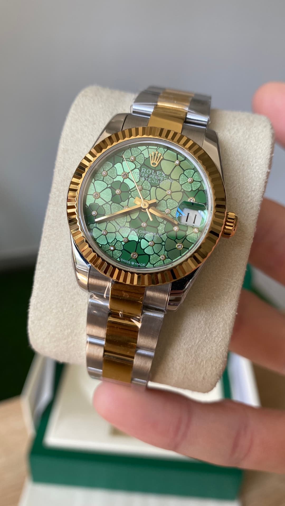 YupooPA Watch: Rolex Datejust 31mm Floral Dial - Swiss SW200/2824 image 4
