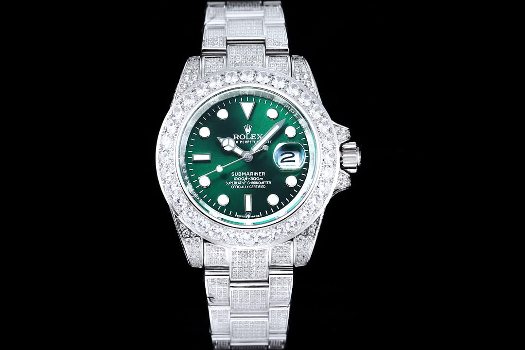 YupooPA Watch: Rolex Full Diamond Watch-904L Steel Case image 1