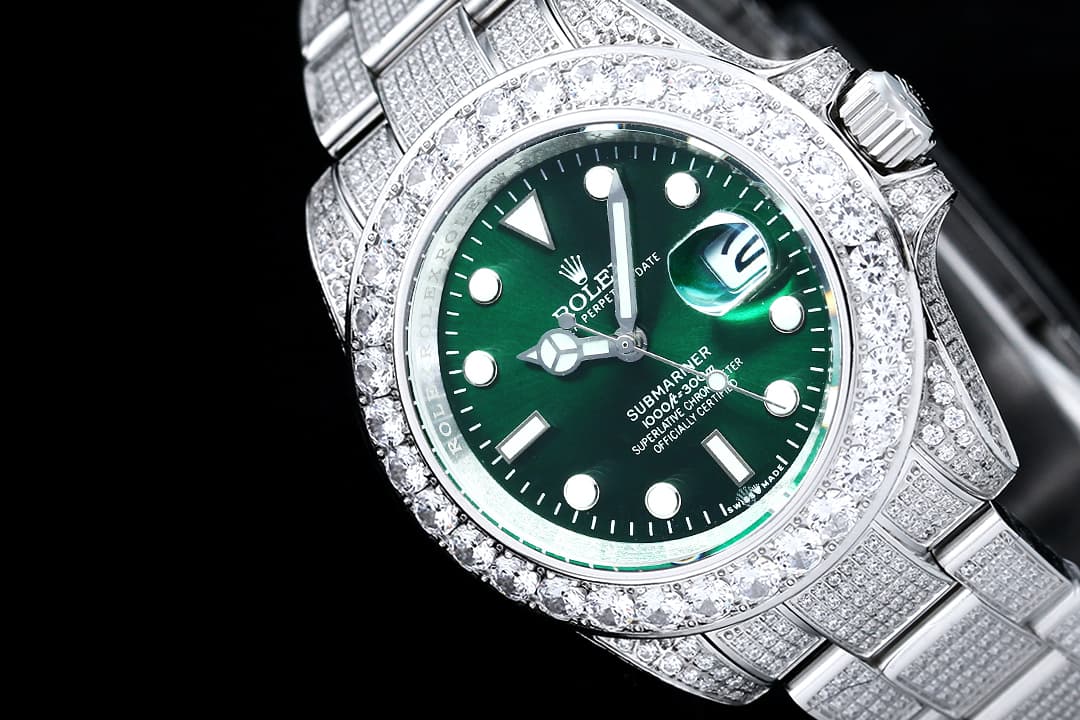 YupooPA Watch: Rolex Full Diamond Watch-904L Steel Case image 5
