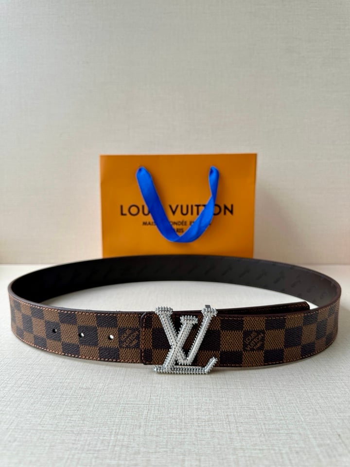 Lv Initiales Studs Reversible Belt 40Mm Yupoo Belt image 1
