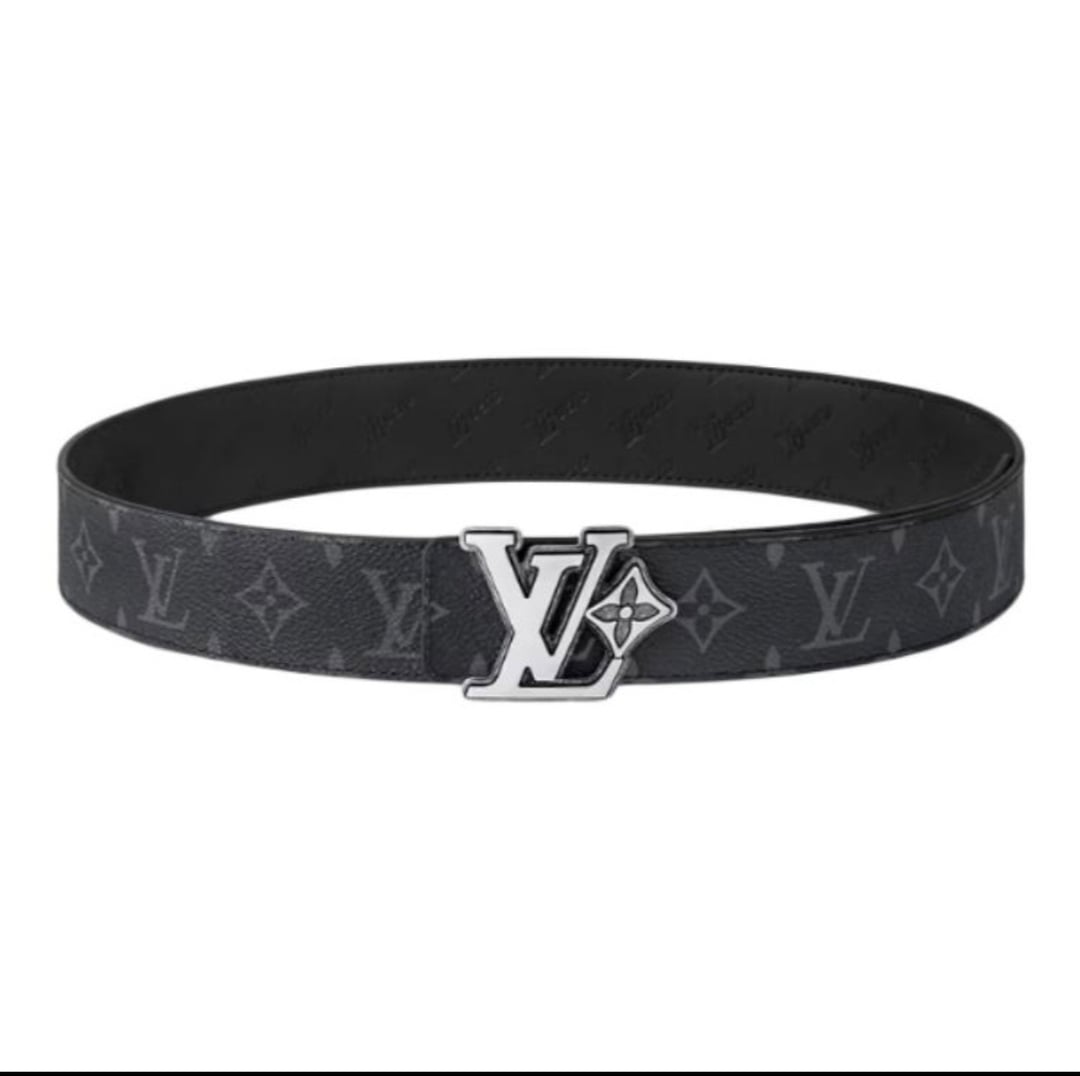Lv Reversible Belt 40Mm Dual-Sided  Yupoo Lv Belt Black image 1