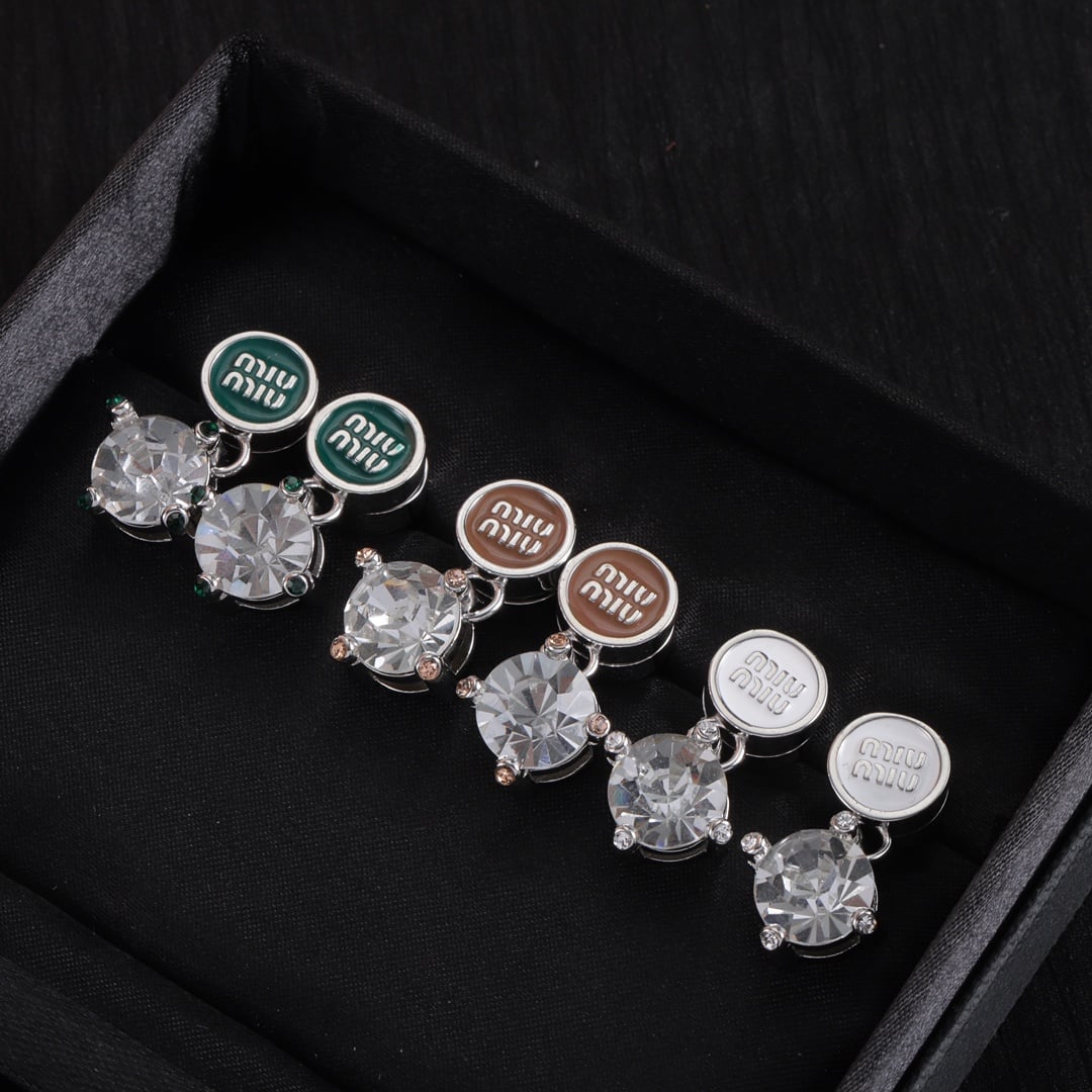 Miumiu Stud Earrings Yupoo Lv Jewelry image 1