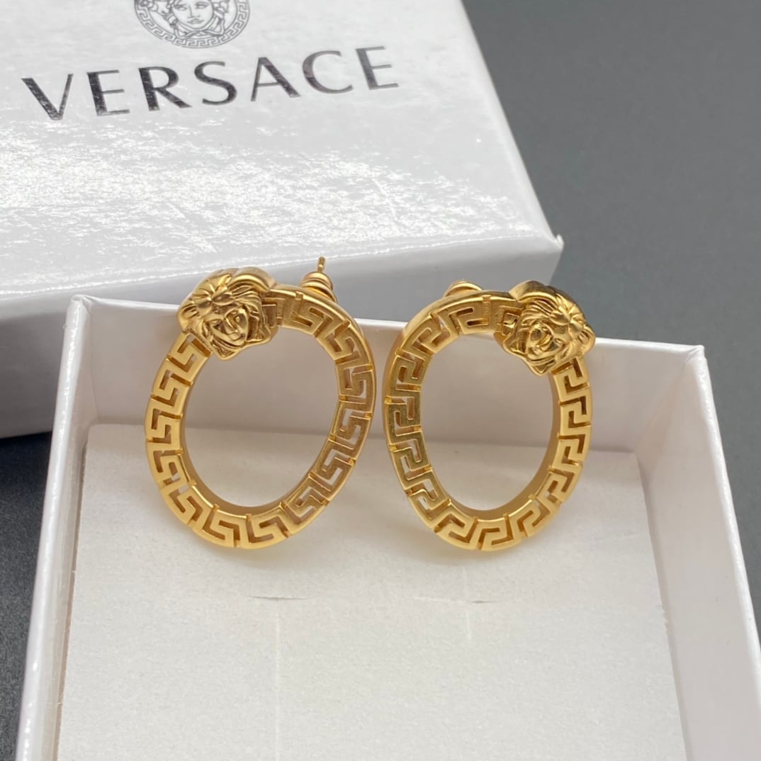 Versace Stud Earrings Yupoo Jewelry image 1