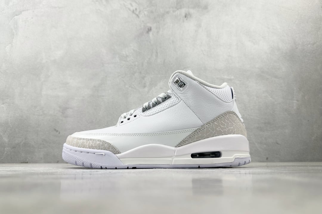 Yupoo Aj3 | Air Jordan 3 "Pure Money" White🏀 image 1