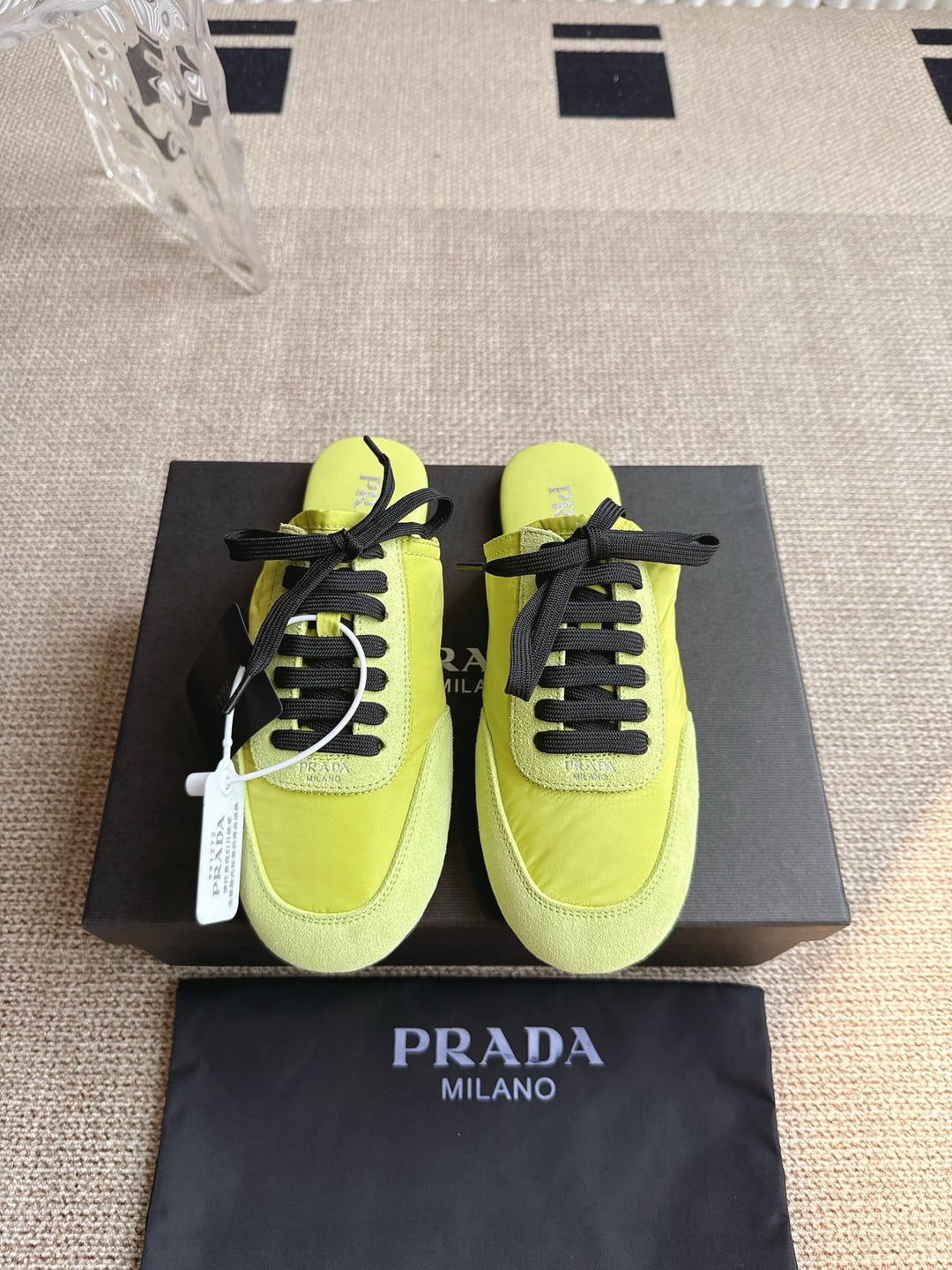 Yupoo Prada | Ballet Trainer - Suede & Lambskin Comfort 👟 image 1