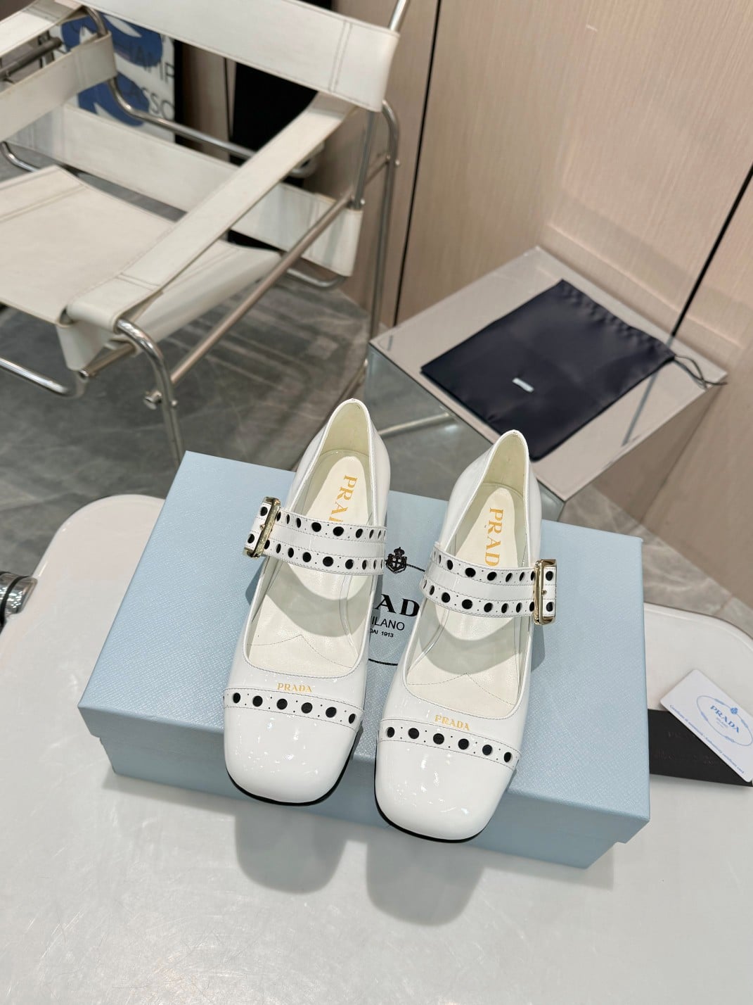 Yupoo Prada | Mary Jane Shoes - 2025 Dark Retro Edition 👠 image 1