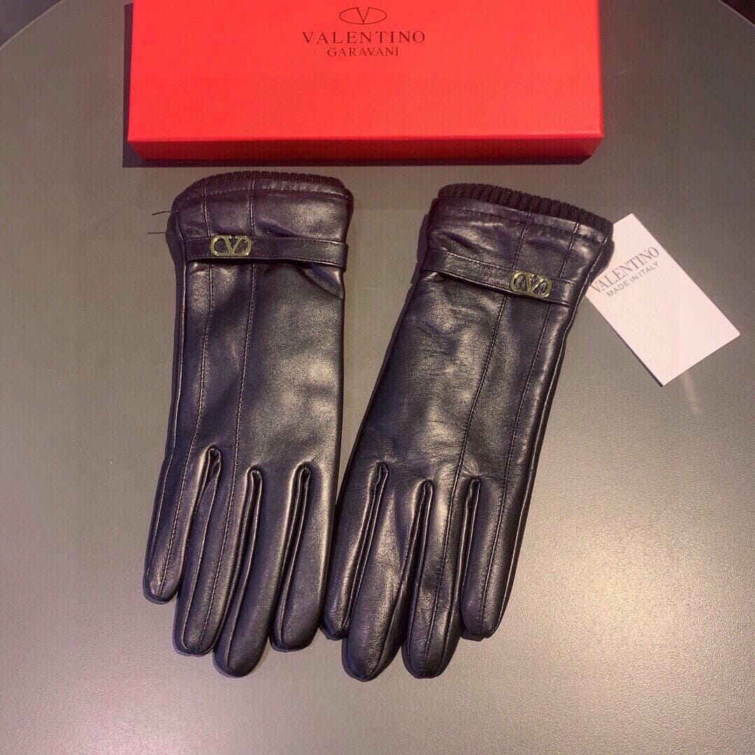 2026 Valentino Long Touchscreen Gloves Lambskin image 4