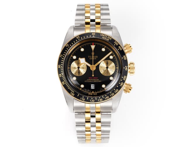 3T New Yupoo TUDOR Black Bay Chrono – Retro Dive-Racing Hybrid Watch | Rep Watches image 1