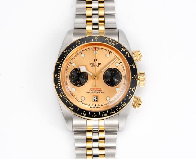 3T New Yupoo TUDOR Black Bay Chrono – Retro Dive-Racing Hybrid Watch | Rep Watches image 6