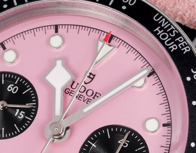 3T New Yupoo TUDOR Pink Chrono – Retro Dive-Racing Hybrid Watch | Rep Watches image 5