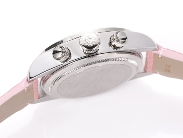 3T New Yupoo TUDOR Pink Chrono – Retro Dive-Racing Hybrid Watch | Rep Watches image 7