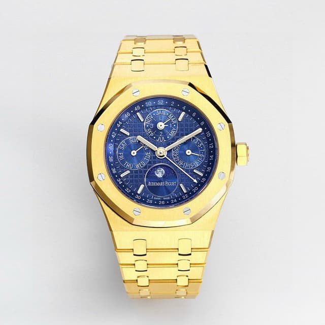 AP Royal Oak Perpetual Calendar Rep golden yellow | Yupoo image 1