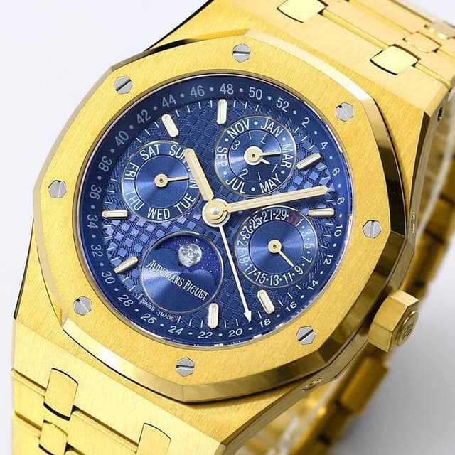 AP Royal Oak Perpetual Calendar Rep golden yellow | Yupoo image 3