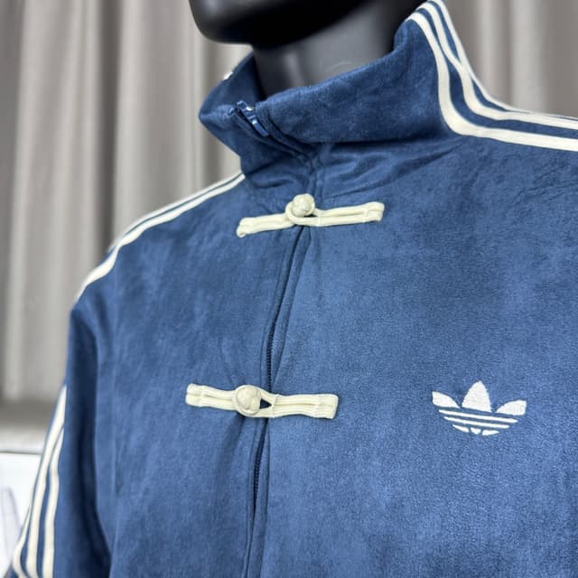 Adidas Originals Snake Year Reps - Chinese Style Suede Stand Collar Yupoo Jacket image 5