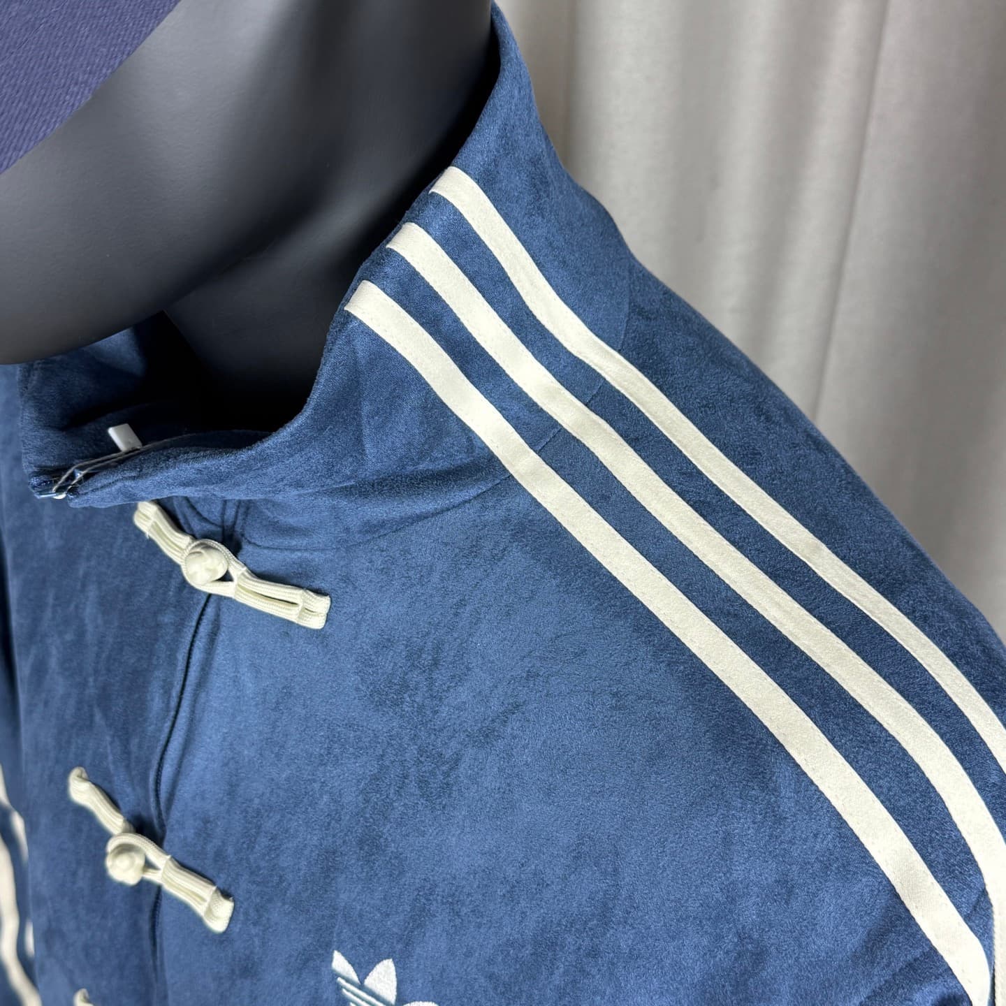 Adidas Originals Snake Year Reps - Chinese Style Suede Stand Collar Yupoo Jacket image 6