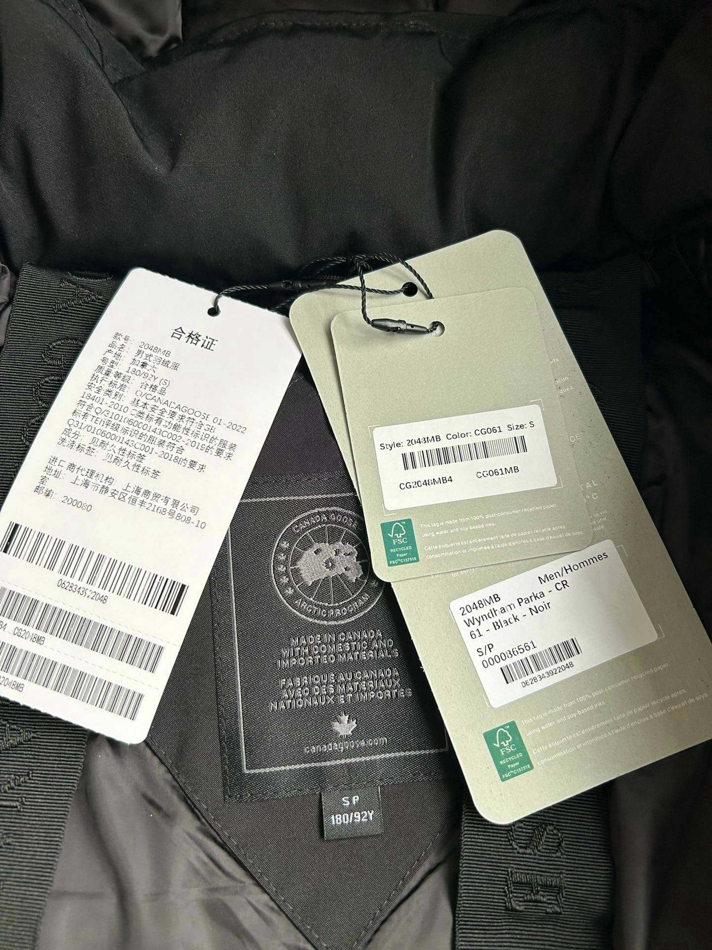 Rep Canada Goose Wyndham Parka 2029 Edition Style 2048 Unisex Down Jacket image 8