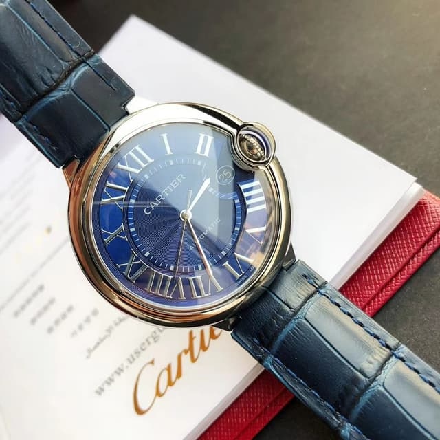 Cartier Ballon Bleu 42mm Watch dupe 316L Stainless Steel | Yupoo Rep Watches image 2
