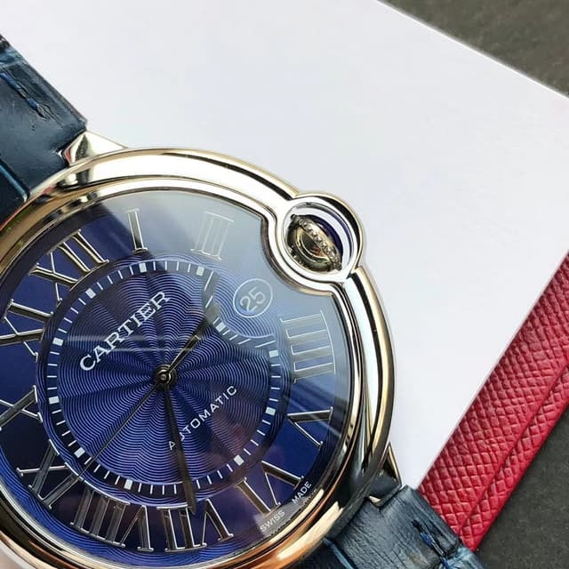 Cartier Ballon Bleu 42mm Watch dupe 316L Stainless Steel | Yupoo Rep Watches image 8