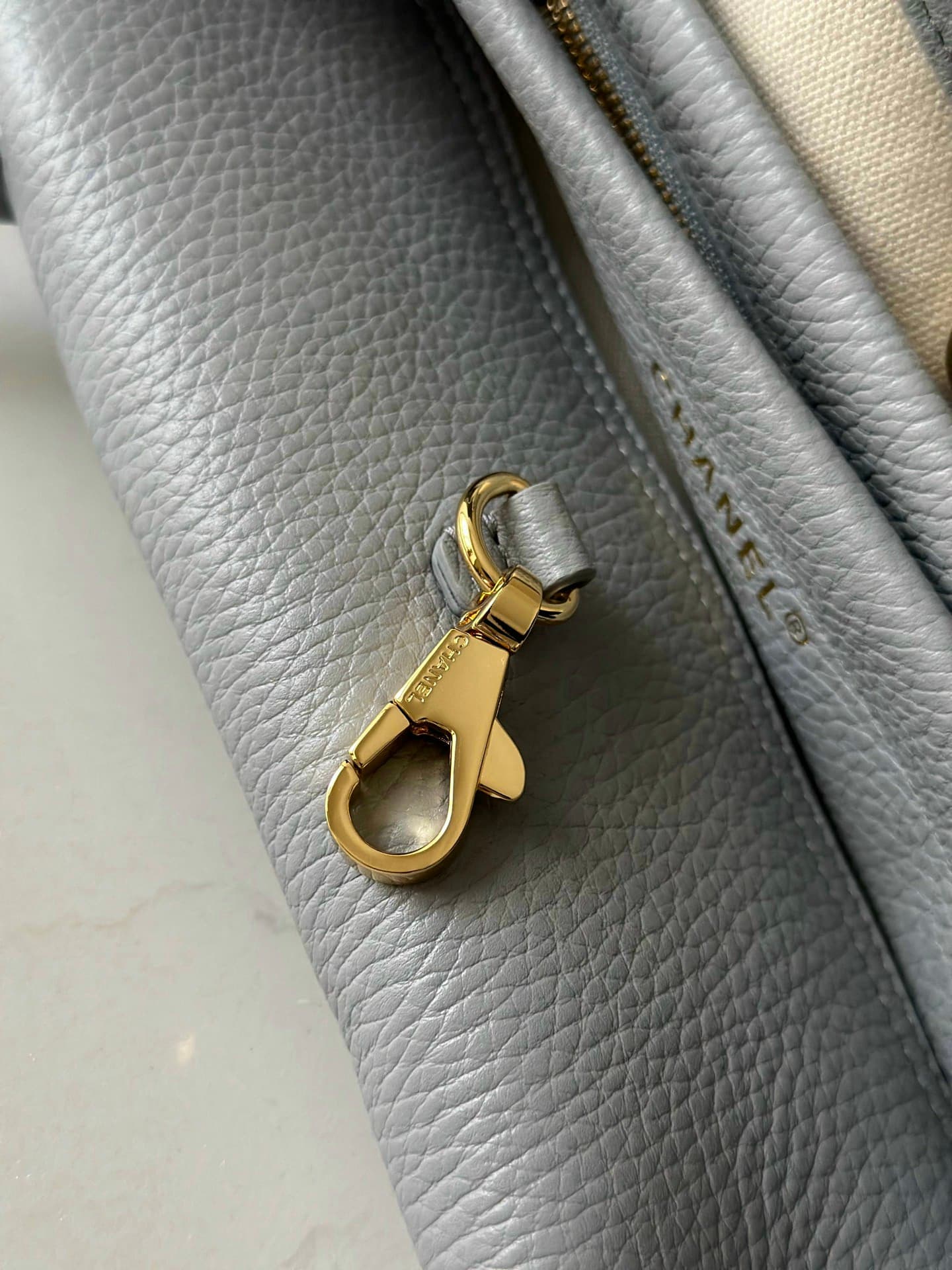 Chanel 26S Bowling Bag Rep Bag Yupoo Grey 31cm image 6