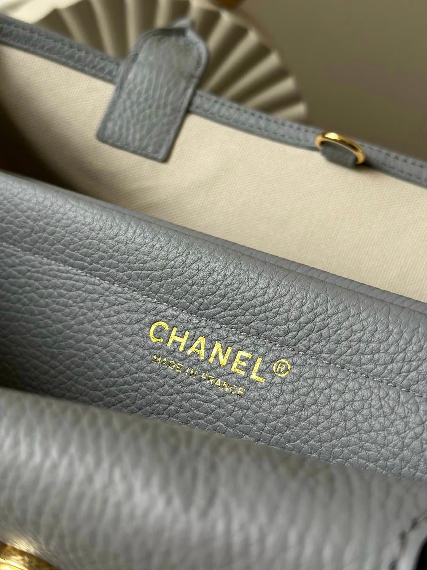Chanel 26S Bowling Bag Rep Bag Yupoo Grey 31cm image 8