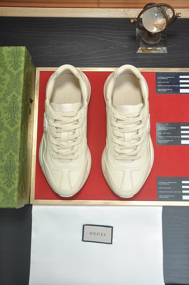 Gucci Dad Sneakers Couples Shoes Dupes creamy white | Yupoo Rep Sneakers image 2