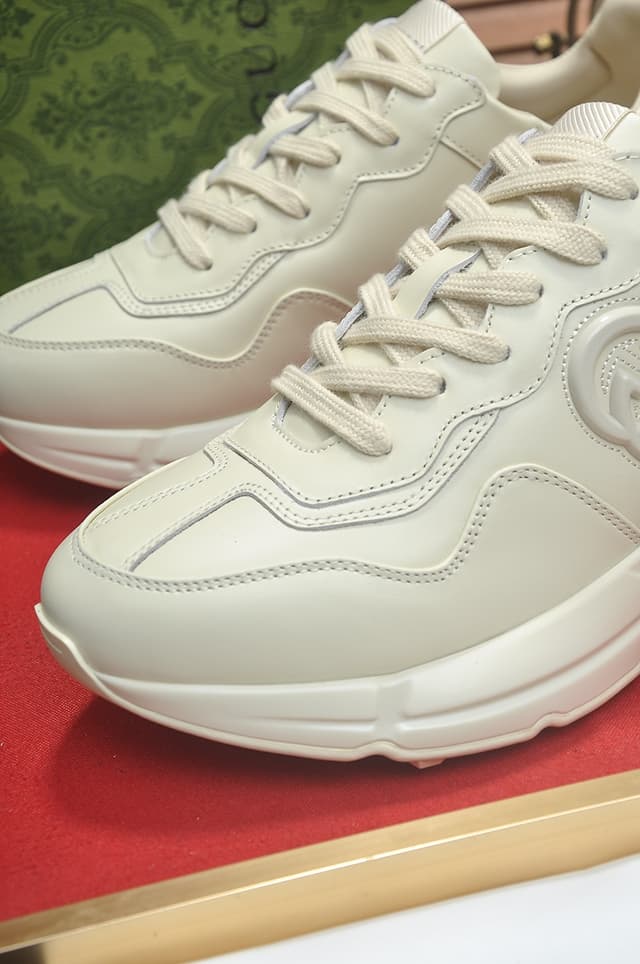 Gucci Dad Sneakers Couples Shoes Dupes creamy white | Yupoo Rep Sneakers image 8