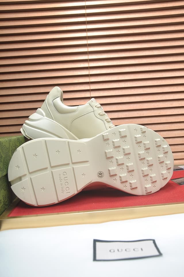 Gucci Dad Sneakers Couples Shoes Dupes creamy white | Yupoo Rep Sneakers image 7