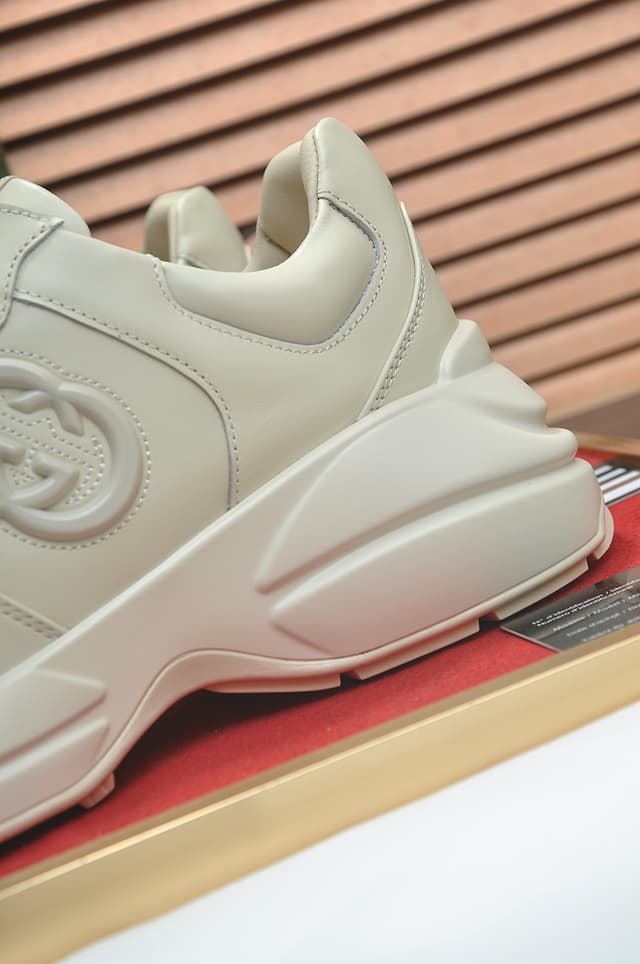 Gucci Dad Sneakers Couples Shoes Dupes creamy white | Yupoo Rep Sneakers image 9