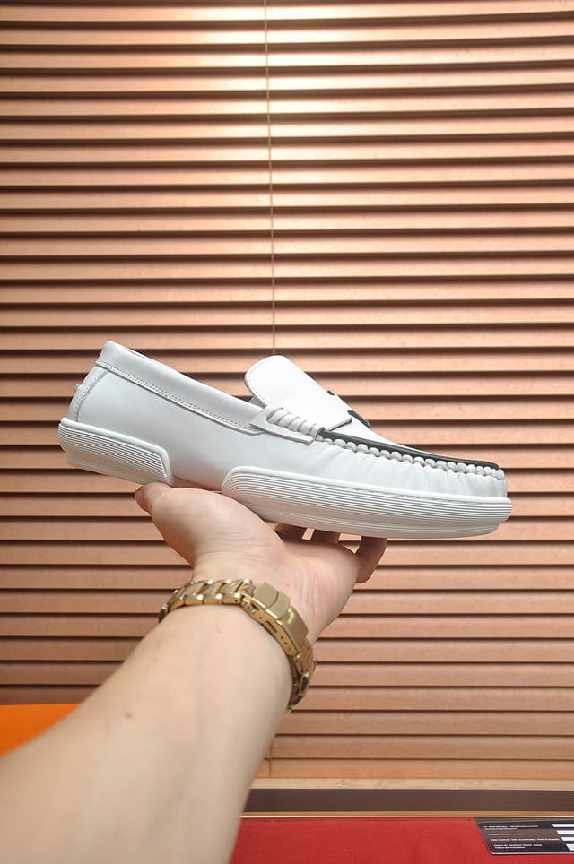 Hermes Men's Dress Shoes Dupes White | Yupoo Rep Sneakers image 4