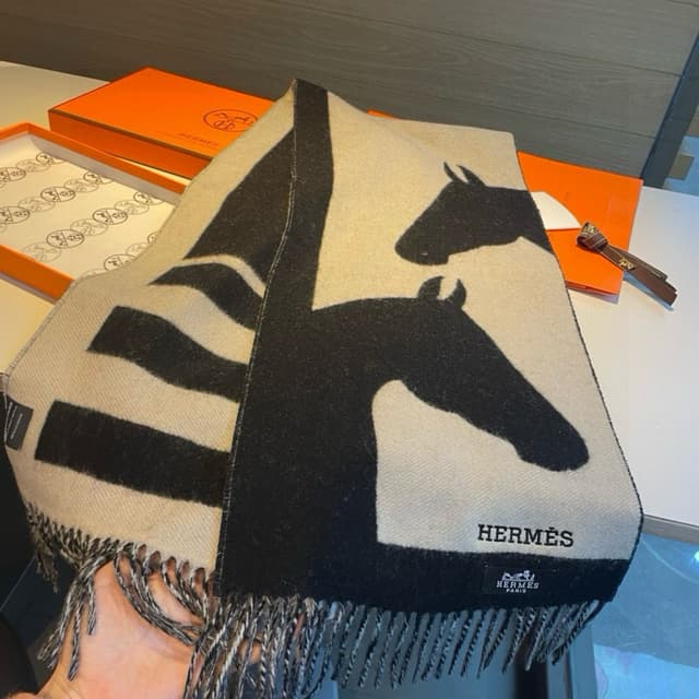 Hermes Rep Scarf | Compact Cashmere Wrap | Yupoo image 7