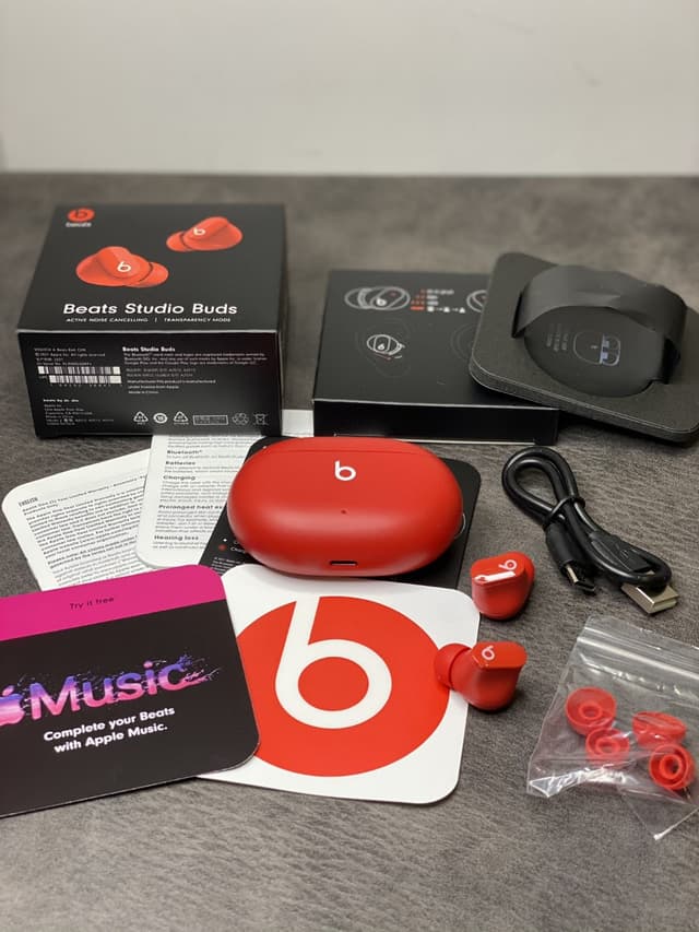 HuaQiangBei YupooPA Beats Studio Buds Bluetooth Headphones red | Yupoo Rep Electronics image 9