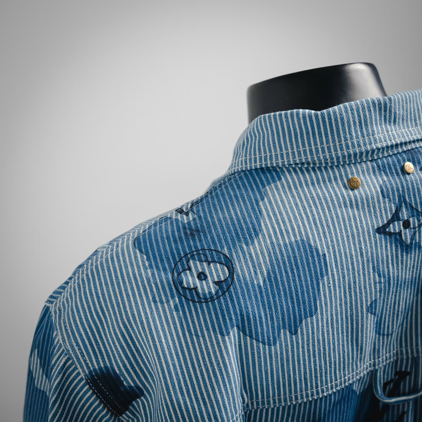 Ink Wash Monogram Denim L*V Style | Yupoo Rep Pick image 3