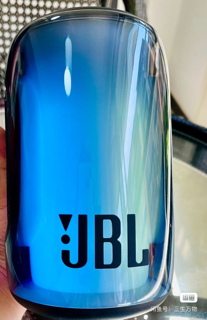 JBL Pulse8 Bluetooth Speaker - 360° Transparent, Light Sync & TWS