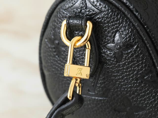 LV Nano Speedy Black Monogram Empreinte Rep Bag | Yupoo image 6