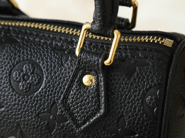 LV Nano Speedy Black Monogram Empreinte Rep Bag | Yupoo image 5