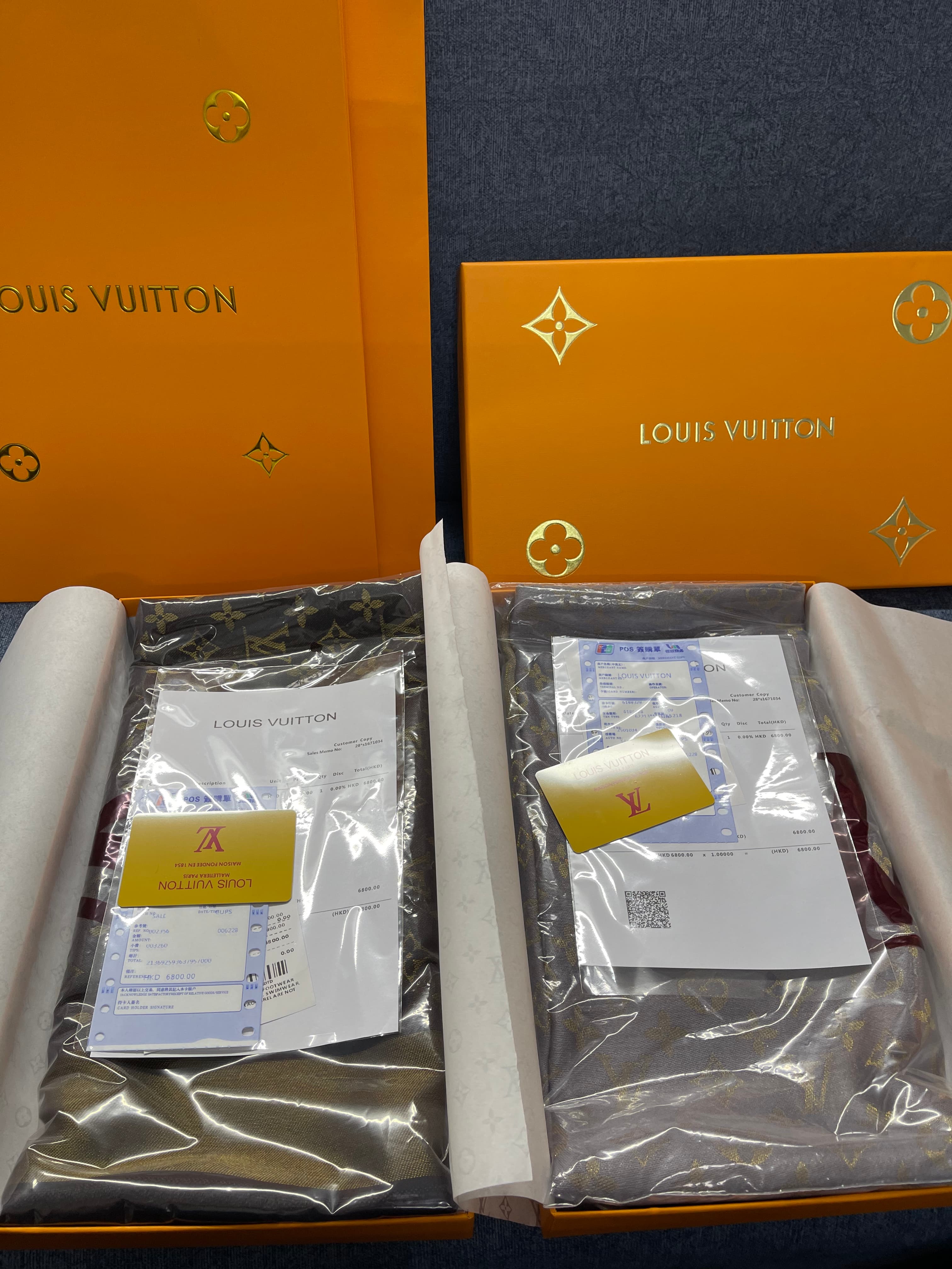 Louis Vuitton Monogram Reps Stole | Jacquard Shawl with Metallic Thread image 3