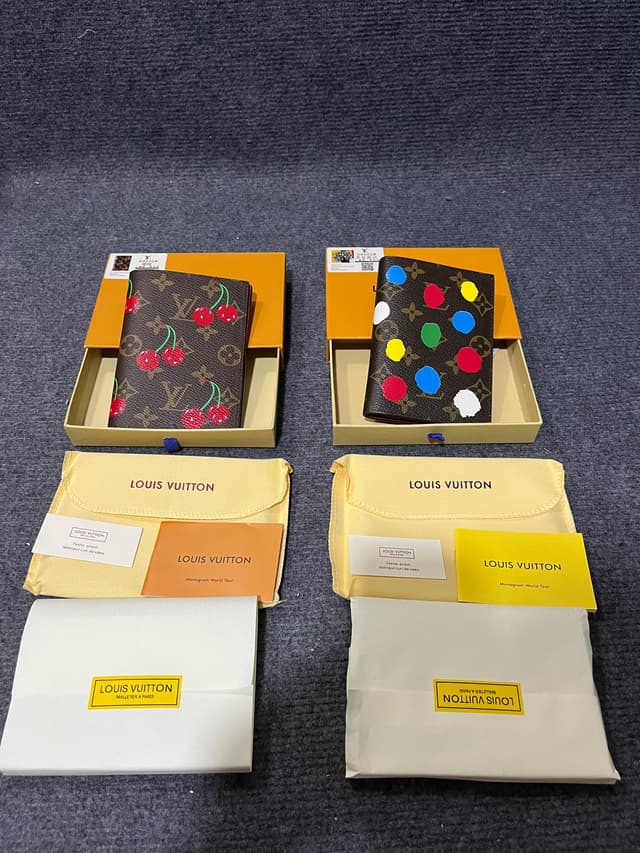 Louis Vuitton Rep Cherry & Dot Print Notebook, Classic Monogram Diary Planner from Designer | Yupoo image 3