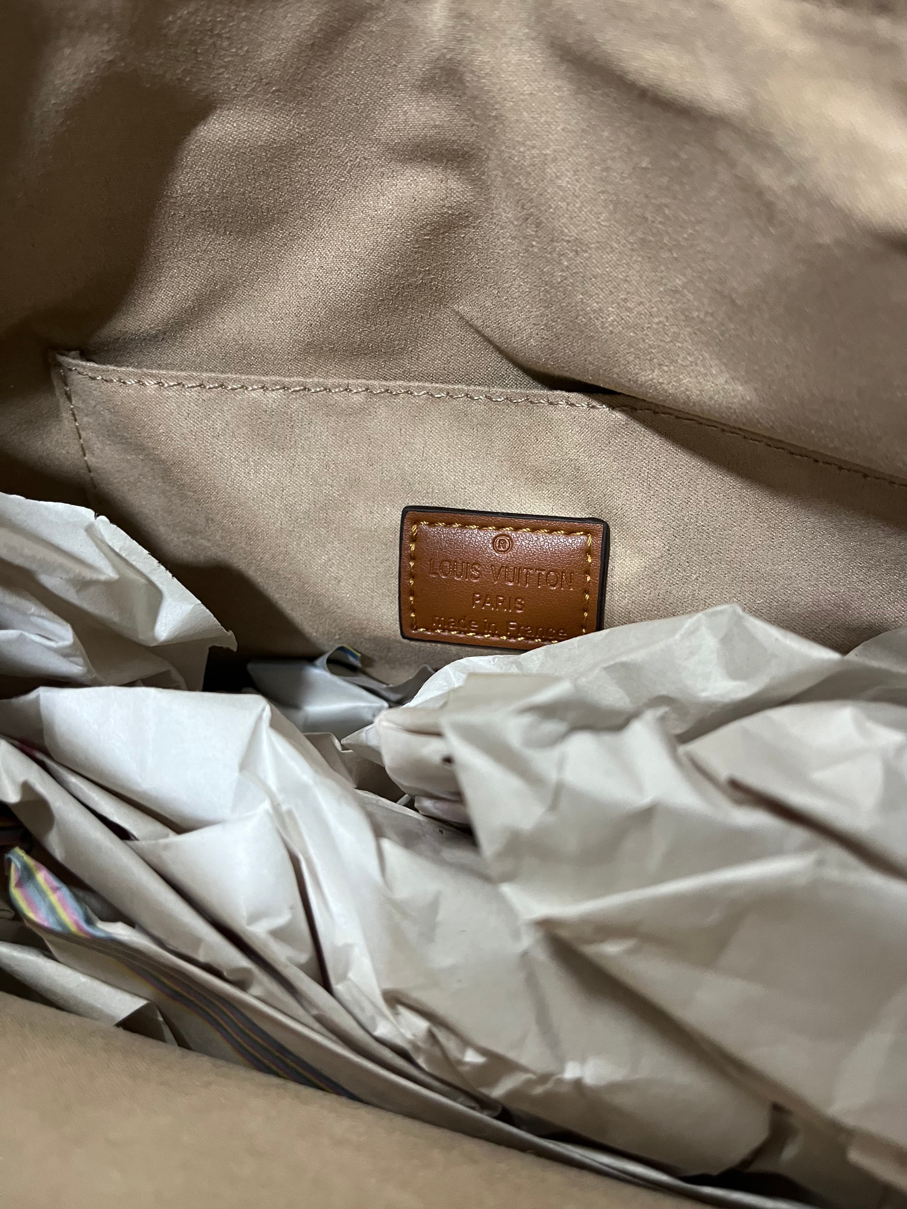 Louis Vuitton Rep Classic Monogram Shoulder Bag, Women's Top Layer Cowhide Hobo Bag from YupooPA image 6