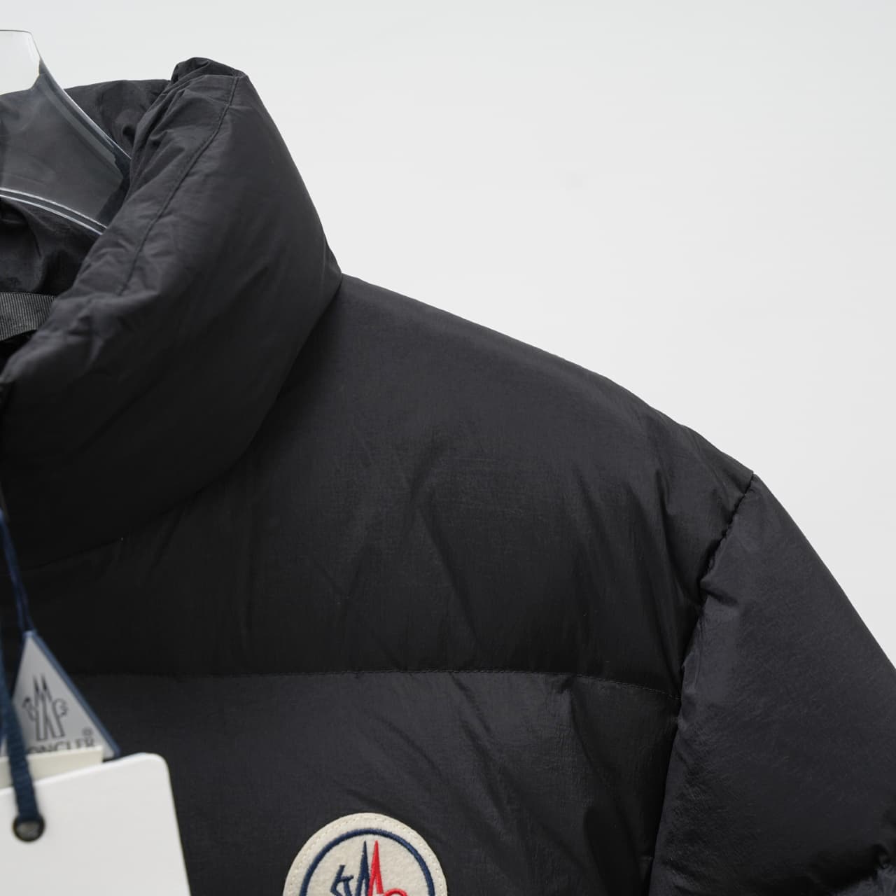 Moncler Rep Jacket | Black Chest Logo Design image 5