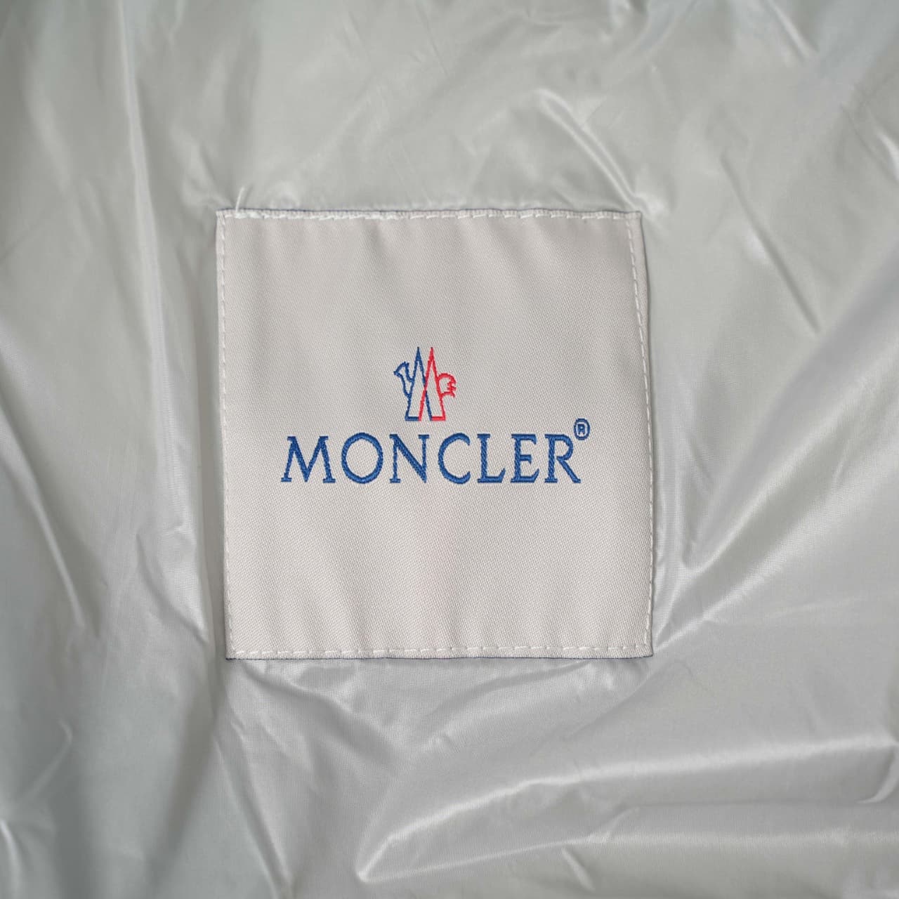 Moncler Rep Jacket | Pearl Grey Stand Collar image 8