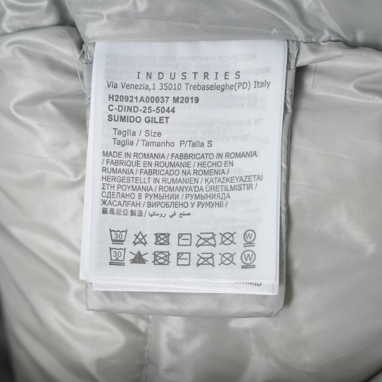 Moncler Rep Jacket | Pearl Grey Stand Collar image 9