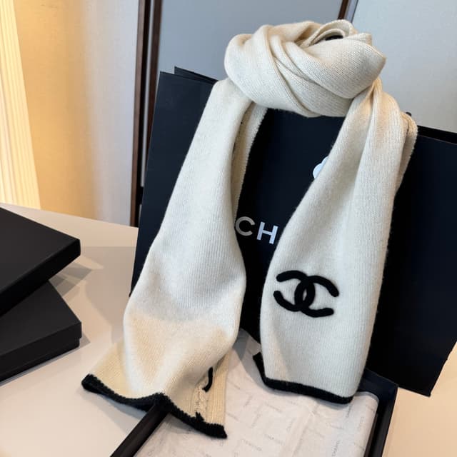 New 2026 Rep Chanel Cashmere Scarf - Top-Tier Fabric, Handmade | Yupoo image 8