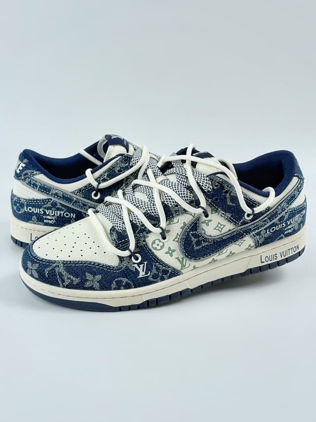 Nike SB Dunk Dupes LV Blue White YX5066 321XK | Yupoo Rep Sneakers image 1